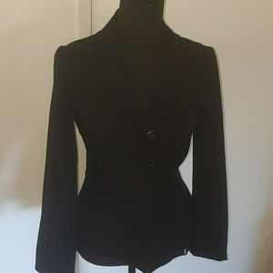 Black Detailed Blazer